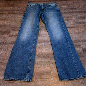 American Eagle Outfitters Size 32/34 RN54485 Denim Blue Jeans